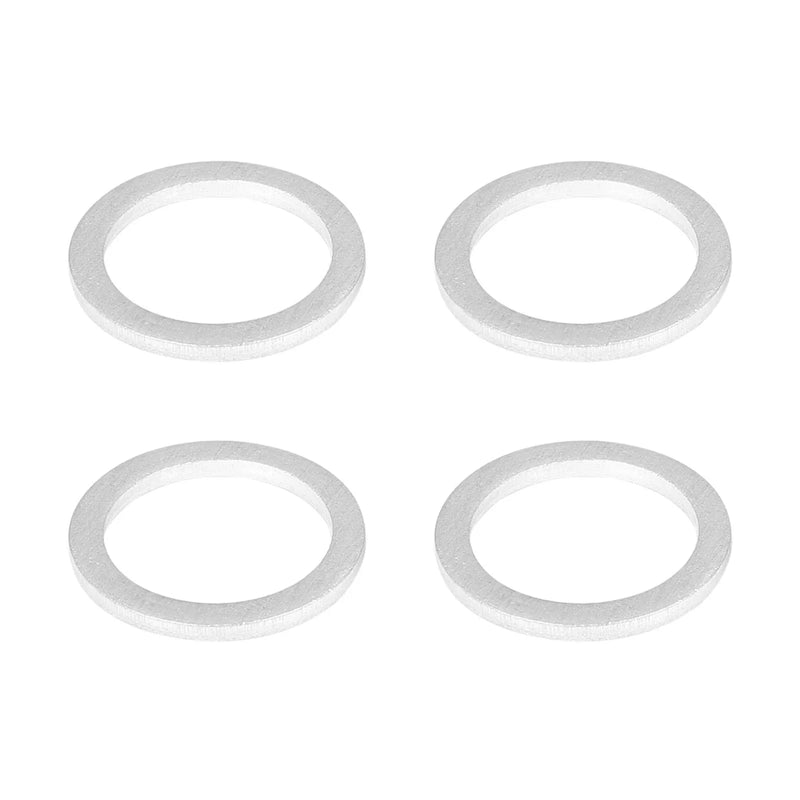 Toyota 10 x M18 Silver Tone Oil Drain Plug Gaskets