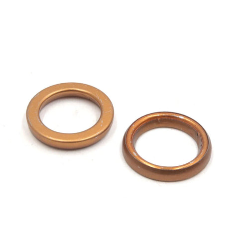 GY6 125cc 6 x 30mm OD Metal Motorcycle Exhaust Pipe Muffler Gasket