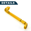 Motorcycle Balance Bar Adjustable Handlebars Gold Tone with Small Wrench
