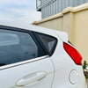 Ford Fiesta MK7 (2008-2017) Carbon Look 2 x Rear Window Louver Covers