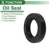 Make Model Oil Seal 30x48x10mm NBR Rubber Black