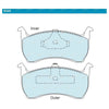 Falcon Fairmont Fairlane GCT Front Disc Brake Pad Set (1988-2000)