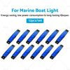 1 Marine Boat LED Deck Courtesy Lights Waterproof Stern Transom 12V