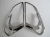 Nissan Qashqai Dualis Chrome Front Head Light Lamp Cover Trim (2007-2009)