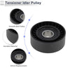 Porsche Cayenne (2010-2014) Black 1 x Piece Drive Belt Idler Pulley