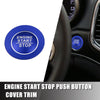 Jeep Cherokee, Dodge Blue Engine Start Stop Button Cover Trim (2014-2023)