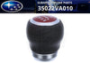 Subaru WRX STI Gear Shift Knob / Red Stitched Leather