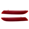 Honda Fit / Jazz Rear Bumper Reflector Brake Light Covers (2010-2013)