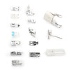 Brother Singer Janome Toyota 15 Pcs Snap-On Presser Foot Set