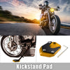 Honda - Gold Aluminum Alloy Motorcycle Kickstand Plate Pad