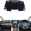 Toyota Alphard AH30 GH30 (2015-2023) Black Cover Non-Slip Dash Mat