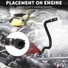 Ford C-Max (2015-2019) - Black 1 Pcs Water Heater Hose