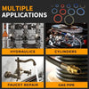 100pcs/245pcs Assorted Sealing Gasket