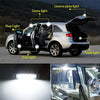 Universal Cars 10pcs LED 12SMD 44mm Dome Light Bulbs