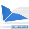Ford Bronco (2021-2023) - 1 Pair Blue Car Rear Window Triangle Cover
