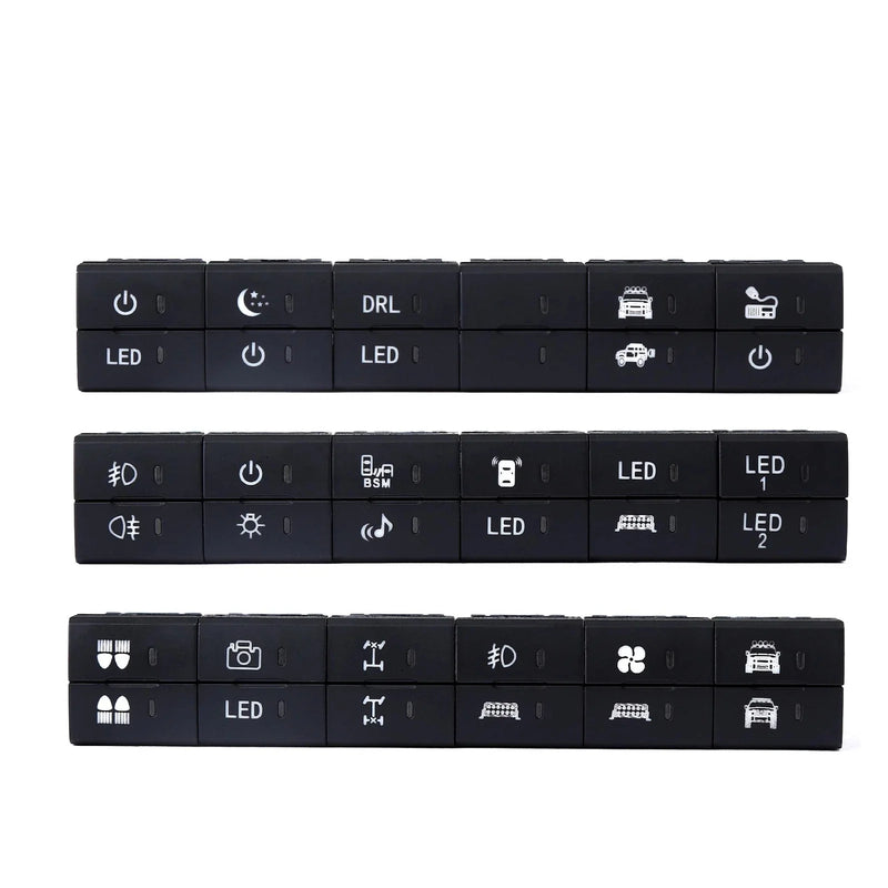 Toyota Camera+Radio Dashboard Control Square Switch Button