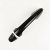Outer Door Handle Black Gloss Set 4 Fits Toyota Hilux Revo SR5 4D Pickup 2015-19