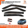 MG 3 MG3 Visor Rain Shield Wind Deflector Weather Guard (2015-2023)