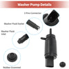 Audi A6 Windshield Washer Pump w/Grommet