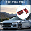 Ford Mustang Mach-E (2021-2025) Red 2 x Foot Accelerator Pedal Covers