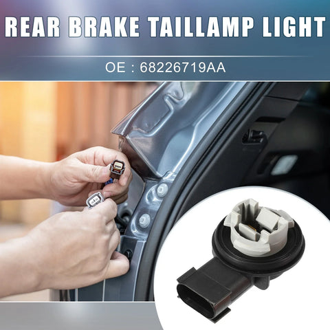 Dodge Ram 1500 Rear Brake Taillamp Light Bulb Sockets (2009-2018)