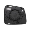 Jeep Grand Cherokee, Dodge Left White Mirror Glass w/ Back Heated (2011-2021)