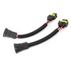 Make & Model H11 H8 2 x Headlight Fog Light Extension Wiring Harness Socket