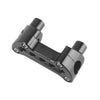 Harley Dyna, Softail, Sportster 1pc Black Handle Bar Riser Clamp (2006-2023)