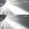 Motorcycle LED Headlight Lens Bulb H4 H6 BA20D