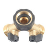 Garden Hose - Coiled Spring Protector 3/4" Hose Splitter Connector