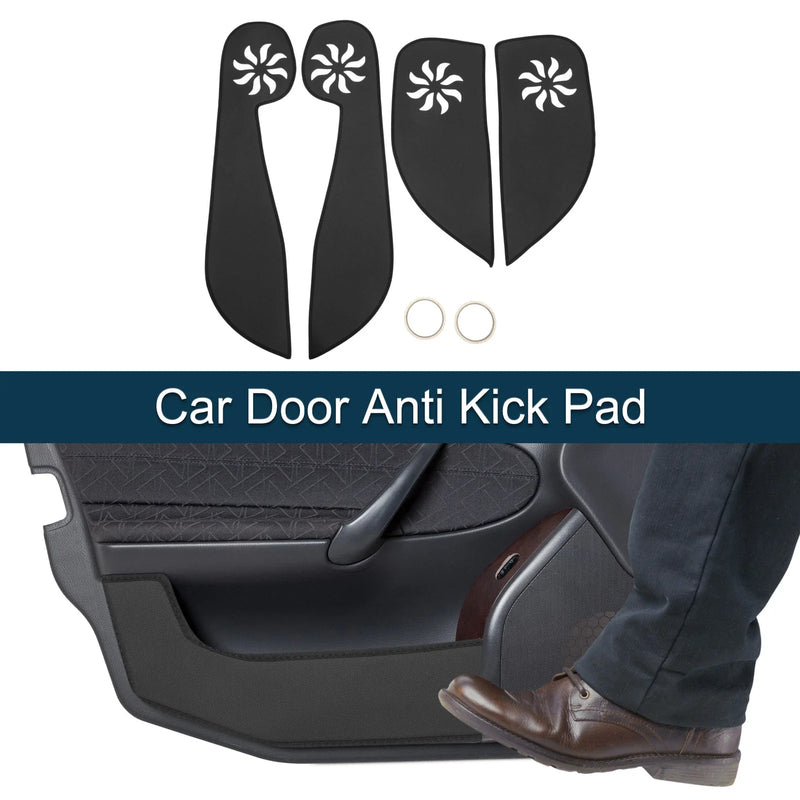 Honda Fit (2000-2008) Black 1 Set Car Door Anti Kick Pad Sticker Protector