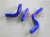 Kawasaki KX80 / KX85 / KX100 (1998-2013) - Blue 2 x Silicone Hose