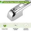 Ford F150 Silver Tone Exterior Door Handle Cover Trim