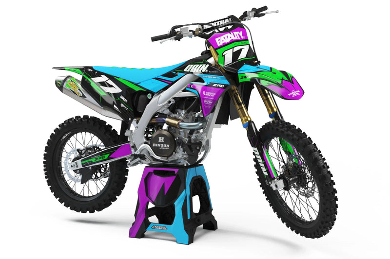 KXF 450 Full Graphics Kit Decals (2009-2011)
