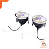 Car DLAA Rainbow Lens Universal 2" Fog Light Spot Lamp H3 12V 55W