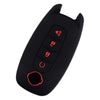 Nissan Kicks Rogue Pathfinder Silicone 4 Button Key Cover Case (2023)