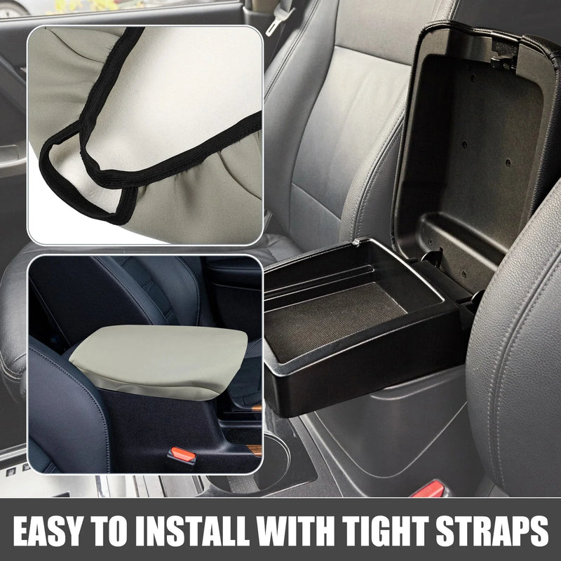 Toyota Land Cruiser Brown Center Console Armrest Cover (2008-2021)