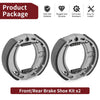 Yamaha ATV 2x Front Brake Shoe & Spring