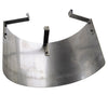 Stainless Steel 2.5" to 5.5" Cone Air Intake Filter Heat Shield Cover