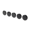 Jeep Wrangler 5 x Door Handle Push Button Knob Covers (2007-2017)