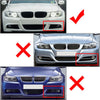 BMW E90 E91 M-Tech Front Bumper Lip Corner Splitters (2009-2013)