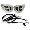 Mitsubishi Outlander ASX Steering Wheel Switch Buttons Silver (2010-2023)