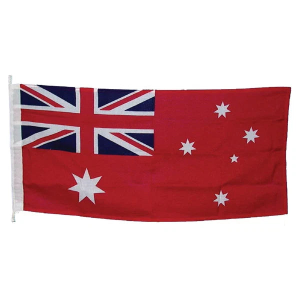 Australian National Flag RED ENSIGN 600mm x 300mm Made In Australia