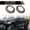 Jeep Wrangler JK (2007-2014) Brown A Pillar Speaker Ring Cover Trim