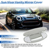 BMW Mini Cooper R55 R56 Gray Sun Visor Vanity Mirror Cover
