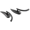 Harley Cruiser Chopper Custom Black Rearview Side Mirrors