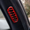 Corvette C5 Carbon Fiber Door Pillar Air Vent Cover Trim (1998-2004)
