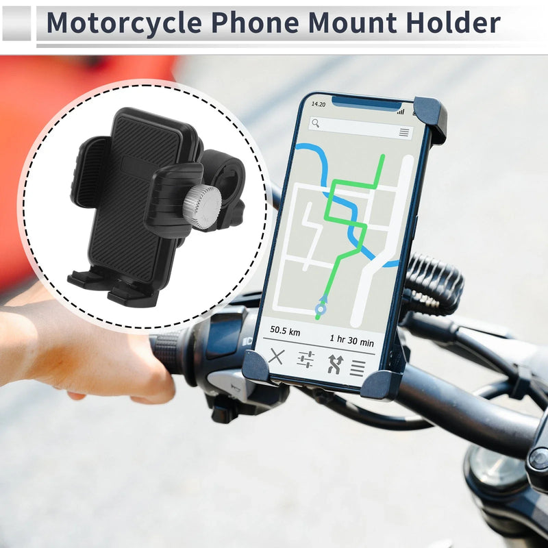 Motorcycle Motorcycle Phone Mount Holder 4.7-7.2 Phones ABS