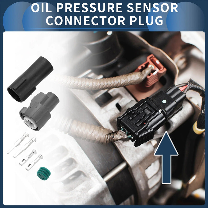 Honda Civic Pin Oil Pressure Sensor Connector Plug (2001-2005)