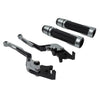 Kawasaki ZX1400 ZX14R ZZR1400 Handlebar Grips & Brake Clutch Levers Set